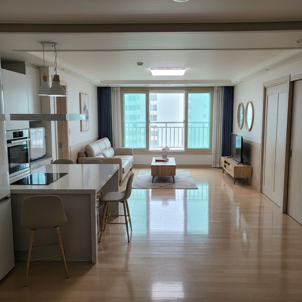 거실 청소 청소 후