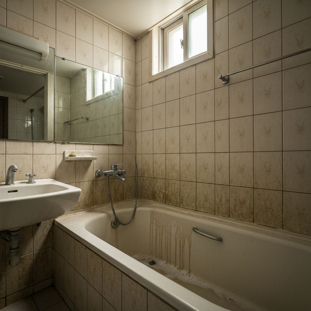 욕실 청소 청소 전 썸네일